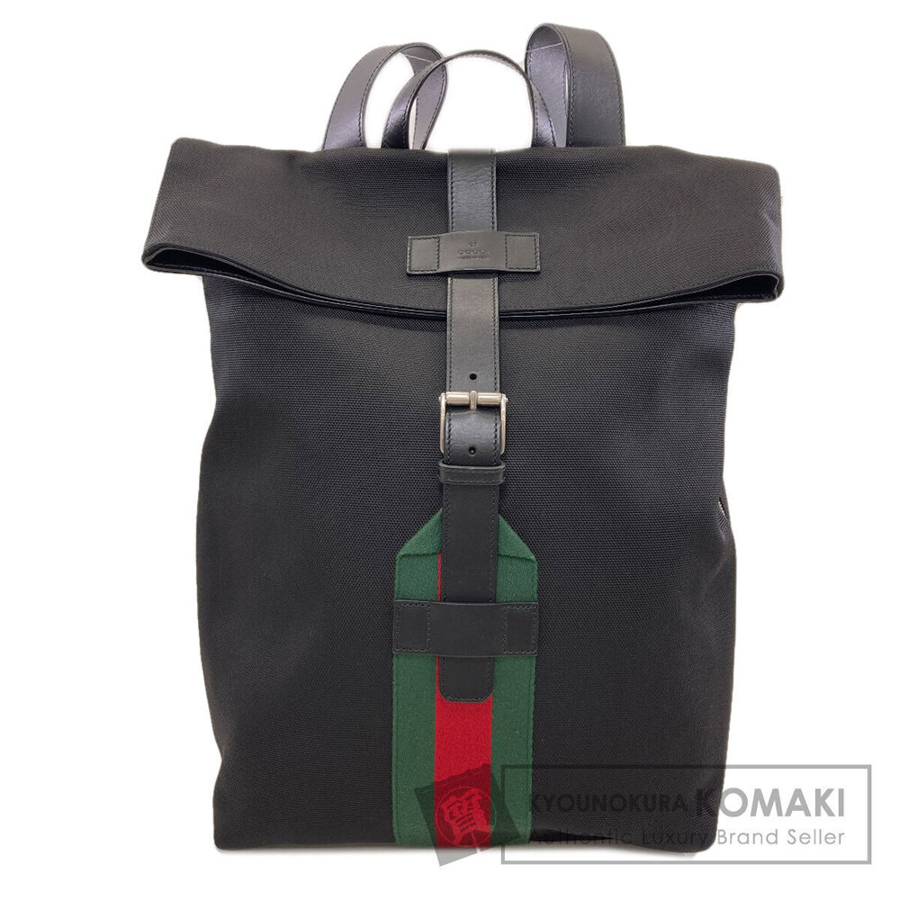 Gucci Sherry Backpack Rucksack Daybag Daypack Canvas